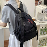 Daiiibabyyy  Cartoon Rabbit Ear Mochila Y2K Personalized Travel Mochilas Student Backpack School Bag Korean Style Cute Bags for Woman