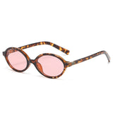 Daiiibabyyy Vintage Retro Style Sunglasses Woman Oval Shape UV400 Protection Women Glasses European American Style Male Female Sun Glass