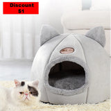 DAIIIBABYYY  -  New Deep Sleep Comfort In Winter Cat Bed Iittle Mat Basket Small Dog House Products Pets Tent Cozy Cave Nest Indoor Cama Gato