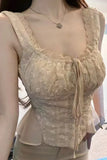 Daiiibabyyy  New Summer Glamorous Ladylike Flirty Strapless Bow Piece Fit Lace Bodysuit Pure Desire Style Top Women