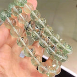 DAIIIBABYYY  -  10MM Natural Green Fluorite Bracelet Reiki Healing Fengshui Stone Fashion Jewelry For Women Holiday Gift 1PCS