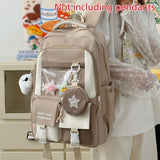 Daiiibabyyy  College Backpack for Junior High School and High School Students, Versatile Large Capacity Backpack, Computer Backpack