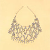 Daiiibabyyy  Bar Mitzvah Crown Hair Hoop Head Chain Bride Tiaras Korean Style Cap Head Chain Hair Accessories Headband