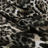DAIIIBABYYY  -  Clubwear Sexy Leopard Printed A-Line Dress Holiday Slim Slash Neck Sleeveless Mini Dresses For Women 2025 Summer Fashion