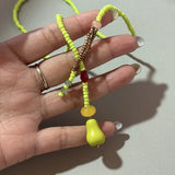 DAIIIBABYYY  -  Boho Simple Beads Imitation Pearl Choker Necklace Women Men Vintage Stainless Steel Handmade Chain Aesthetic Y2K Jewelry Gift