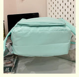 Daiiibabyyy  Cartoon Rabbit Ear Mochila Y2K Personalized Travel Mochilas Student Backpack School Bag Korean Style Cute Bags for Woman