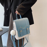 Daiiibabyyy Fashion Women Backpack Female High Quality Leather Small Book School Bags for Teenage Girls Sac A Dos Travel Rucksack Mochilas