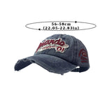 DAIIIBABYYY  -  Hip Hop Punk Baseball Hat For Men Women Fashion Letters Retro Washed Cotton Snapback Sun Visor Cap Dad Trucker Hats Streetwear