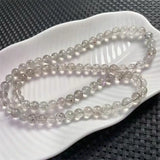 DAIIIBABYYY  -  7.6MM Natural Black Super Seven Quartz Triple Circle Bracelet Fashion Personalized Men Women Gift 1PCS