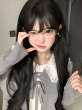 DAIIIBABYYY  -  Women's Fashionable Long Curly Wig Full Head Cover Style For Autumn/winter Trendy Big Wave Hair