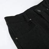 Daiiibabyyy  Women Y2K Flare Jeans Contrasting Low Waist Wide Leg Loose Patchwork Denim Pants Streetwear Trousers Vintage Casual