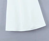 Daiiibabyyy  Women V neck Backless Party Skater Short Sling Dress Sexy Stitching Lace Bra Corset Style Spaghetti Strap Mini Dresses