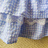 Daiiibabyyy  Plaid Short New Thin Skirt Stretch Waist Ball Gown Fresh Cake Mujer Faldas Slim Personalized Streetwear Fashion Skirts