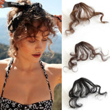 Daiiibabyyy  1 Pc Air Bangs Clip In Bangs Front Neat Bangs Fringe Hair Girl Clip In Hair Clip Extension Hair Accessories for Women