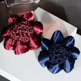 Daiiibabyyy  Hair Accessories Sweet For Girls Nurse For Women Dance Hair Net Hairgrips Cover Net Ponytail Holder Korean Bun Snood