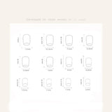 Daiiibabyyy  24pcs New Short Ballerina False Nails Metallic Irregular Flowers French Nail Tips Detachable Full Cover Fake Nails Women Girls