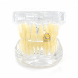 Daiiibabyyy  Full Diamond Single Tooth Collet Crown Personalized Christmas Hot-Selling High-Quality Dental Accessories
