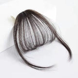 DAIIIBABYYY  -  Fake Invisible Synthetic Air Bangs Hair Clip-In Extension Front Head Fringes Hairpiece Air Bang Natural Hair Styling Accessories