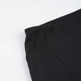 Daiiibabyyy  Gothic Solid Hollow Out Bodycon Skirts Dark Sexy Slim Low-Waisted Super Mini Skirts Women Summer Fashion Streetwear Ladies