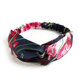 Daiiibabyyy  New Fashion Women Summer Style Print Headbands Bohemian Girl Cross Turban Bandage Bandanas Hairbands Hair Accessories