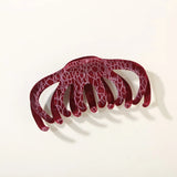 Daiiibabyyy  Large Velvet Claw Clips for Thick Hair Strong Grip Hair Clamps Women,Daily/Office/Party Hairstyle Accessories Hair Clips Girls