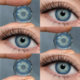 1 Pair Color Contact Lenses Fashion Beauty Lenses for New User Makeup Green Contact High Quality Natural Lenses Year
