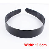 Daiiibabyyy  Fashion Wave Hairband for Mens Women Unisex Black Wavy Hair Head Hoop Band Sports Headband Hairband Hair Accessories Gifts