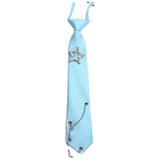 Daiiibabyyy  Simple Korean Style Star Tie Choker JK Long Necktie Academic Style Tassels Shirt Tie Daily