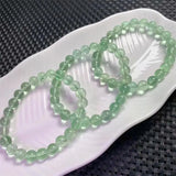 DAIIIBABYYY  -  8MM Natural Green Fluorite Bracelet Handmade Crystal Quartz Jewelry Stretch Bangle Children Birthday Gift 1PCS