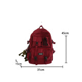 Daiiibabyyy  Multifunctional Teenager Laptop Backpack Women Cool Canvas School Bag High Quality Student Backpacks Boy Girl Fashion Schoolbag