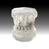 Daiiibabyyy  Personalized, Fashionable And Shiny Teeth Accessories, Hip-Hop And Rap Style, Suitable For Both Men And Women As Party Gifts