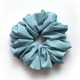DAIIIBABYYY  -  Big Size Chiffon Scrunchies For Muslim Women Custom Elastic Volumizing Oversized Neat stitching Malaysian Bunch Hair Tie