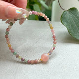 DAIIIBABYYY  -  Crystal Quartz Natural Stone Streche Bracelet Chinese Bracelet Best Friend Jewelry Lovers Woman Gift Jewelry Accessories