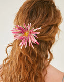 Daiiibabyyy Bohemia Women Small Hairpin Beach Vacation Flower Hair Clips Flower Duckbill Barrettes Hairpin Summer Girls Headdress
