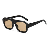 Daiiibabyyy  Fashion Oversized Women Sunglasses Brand Designer Plastic Female Big Frame Gradient Sun Glasses UV400 gafas de sol mujer
