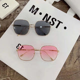 Daiiibabyyy European American Style Men Women Sun glasses Alloy Frame Square Shape Designer Sunglasses Vintage Retro Outdoor Sunglass