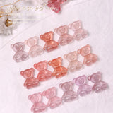 Daiiibabyyy 24 Colors Jelly Transparent Gel Nail Polish Nude Pink Skin Color UV Soak Off Gel Varnish Jade Nail Art Gel Lacquer 15ml