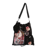 Daiiibabyyy  Preppy Style Ita Mochila New Transparent Mochilas Mujer Japan Style Backpack Large Capacity Bag Ins All-match School Bags