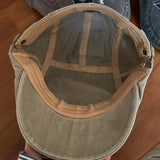 DAIIIBABYYY  -  Japanese Retro Star Patch Design Denim Forward Hat Men's and Women's Spring and Autumn Outdoor Sunshade Casual Beret