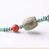 DAIIIBABYYY  -  Decoration Acorn Pendant Sandalwood Couple Sweater Chain Women Necklace Car Key Chain Chinese Style Key Ring Wooden Key Chain