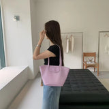 Daiiibabyyy  Summer Waterproof Pvc Transparent Tote Bag with Small Purse Women Shoulder Bag Beach Vacation Daily Travel Casual Shopper
