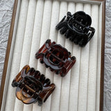 DAIIIBABYYY  -  Large Hollow Out Hair Claw Clips Crab Clamps Women Girls Ponytail Big PC Plastic Hair Barrettes Hairpin Hair Accessories Fashion