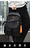 Daiiibabyyy Luxury Men's Backpack High Quality  Laptop Backpack High-capacity Waterproof Travel Bag Fashion High school student Backpack