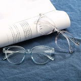DAIIIBABYYY  -  Computer Glasses Frame Women Anti Blue Light Round Eyewear Blocking Glasses Optical Spectacle Eyeglass Gafas De Lectura Mujer