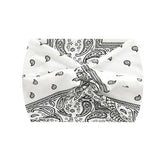 DAIIIBABYYY  -  Widening 18CM stretch printed sports sweatband headband headscarf hairband hair tie hair accessories