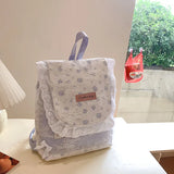 Daiiibabyyy  Women's Fashion Bag Sweet Lace Backpack Women's Small Backpack  Ladies' Backpack Lightweight Travel Backpack Kawaii Smalll Bag