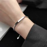 Daiiibabyyy Silver Color Geometry Bracelet for Women Girl Birthday Gift Simplicity Korean Office Jewelry Dropshipping Wholesale