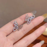 DAIIIBABYYY  -  Crystal Butterfly Ear Clip