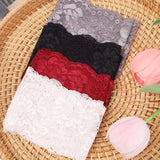 Daiiibabyyy  Korean Sweet Lace Floral Headband for Women Girls Solid Color Hair Hoop Washing Face Hairband Headwrap Fashion Girls Streetwear