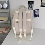 Daiiibabyyy  Fashion Handbag Travel Backpack Ins Style Large Capacity School Bag Adjustable Maternity Bag Adult
